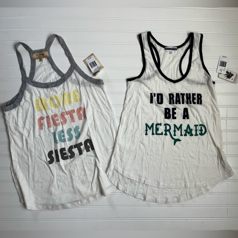 PJ Salvage Tank Tops large & Small